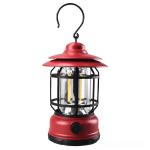 Outdoor retro American camping light 3 gears adjustable USB rechargeable