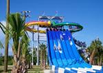 Anti - Static High Speed Slide Beautiful Rainbow Color For Water Sports Park