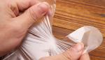 Beauty Salon Clear Polyethylene Disposable Gloves High Density Easy Store
