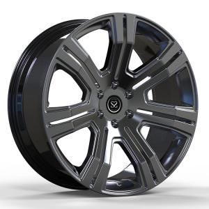 Wholesale 6x139.7 1 Piece Forged Alloy Rims 10jx24&quot; Machined Face For Cdillac Escalade from china suppliers