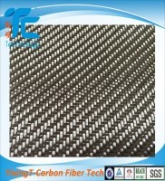 Solids Pattern 3K Abrasion Resistant Plain Carbon Fiber Fabric For Auto Parts