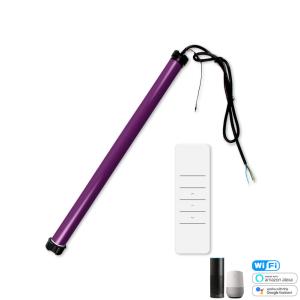 China 35mm Automatic Blind Motor Echo Tuya Voice Control Roller Blinds Tubular Motor on sale
