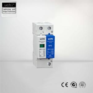 Wholesale In 20kA mov lightning arrester 35mm DIN rails Mounting For TV from china suppliers
