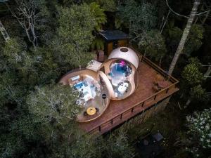 Wholesale Professional Design Inflatable Bubble Tent With Bathroom Living Room And Bedroom For Outdoor Adventures from china suppliers