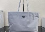 High Capicity Convenient Apricot Nylon Tote Shopping Bag Eco Friendly