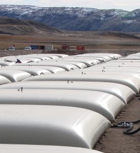 Wholesale Lube Oil Storage Flexible Bladder Fuel Tank TPU Coating Fabric 50000 Liters from china suppliers