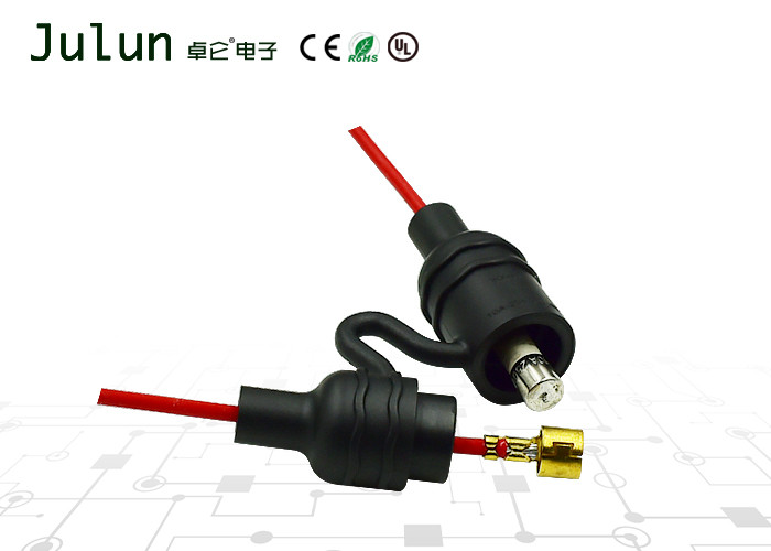 Waterproof safety seat 6*30mm tubular connection fuse holder signal light fuse box