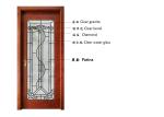 Colorful Durable Enamel Painted Decorative Panel Glass For Apartment Home