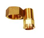 Lead Free Brass water meter union coupling Fittings CNC Machining