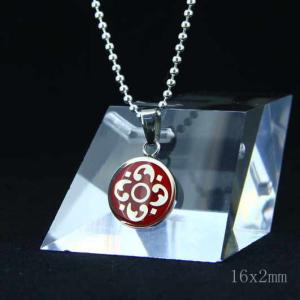 Wholesale Fashion High Quality Fashion Stainless Steel Round Shapped Necklace Pendant LPR125 from china suppliers