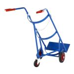 100 Lb Propane Tank Dolly Gas Cylinder Cart 3 Wheel Lightweight Oxygen Trolley