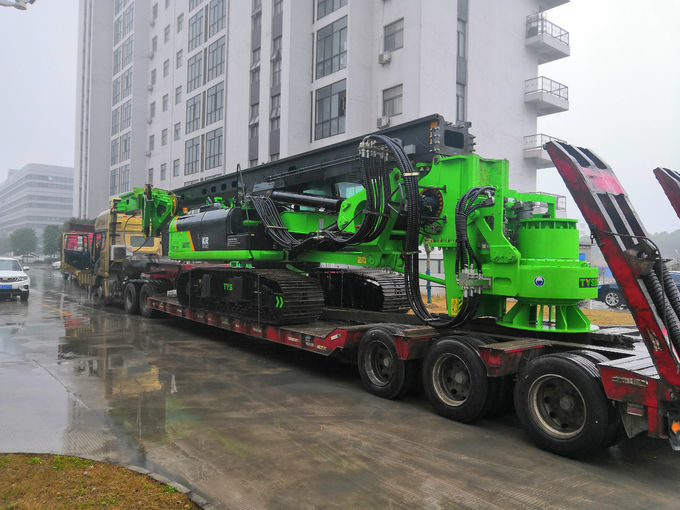 Small Hydraulic Rotary Piling Rig With 78 m/min Main Winch Line Speed 125 kN.m Max. drilling depth15 m Torque 125 kN.m
