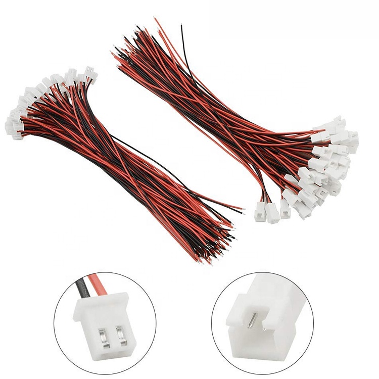 2 Pin Female Male JST XH 2.54mm Pitch Connector Wire Harness Cable
