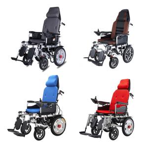 Wholesale Disabled Electric Medical Transport Wheelchair With Remote Control Homecare from china suppliers