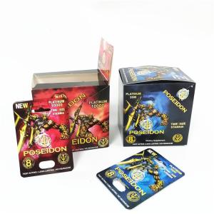 Wholesale Rhino Blister Card Mens Sexual Supplements Sex Pills Packaging Male Enhancement Pill Head Capsule Container from china suppliers