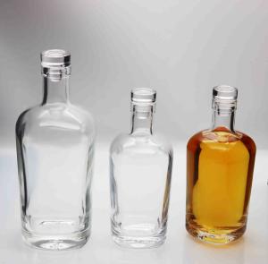 Wholesale 25OZ Glass Spirit Bottle VODKA Champagne Super Flint Glass Bottle Vinolok Glass Closures from china suppliers