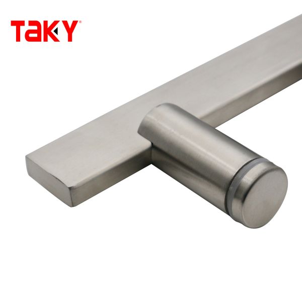 Shower Glass Door Handle with Customized Colors Material Finishes Stainless Steel Glass Door Handle