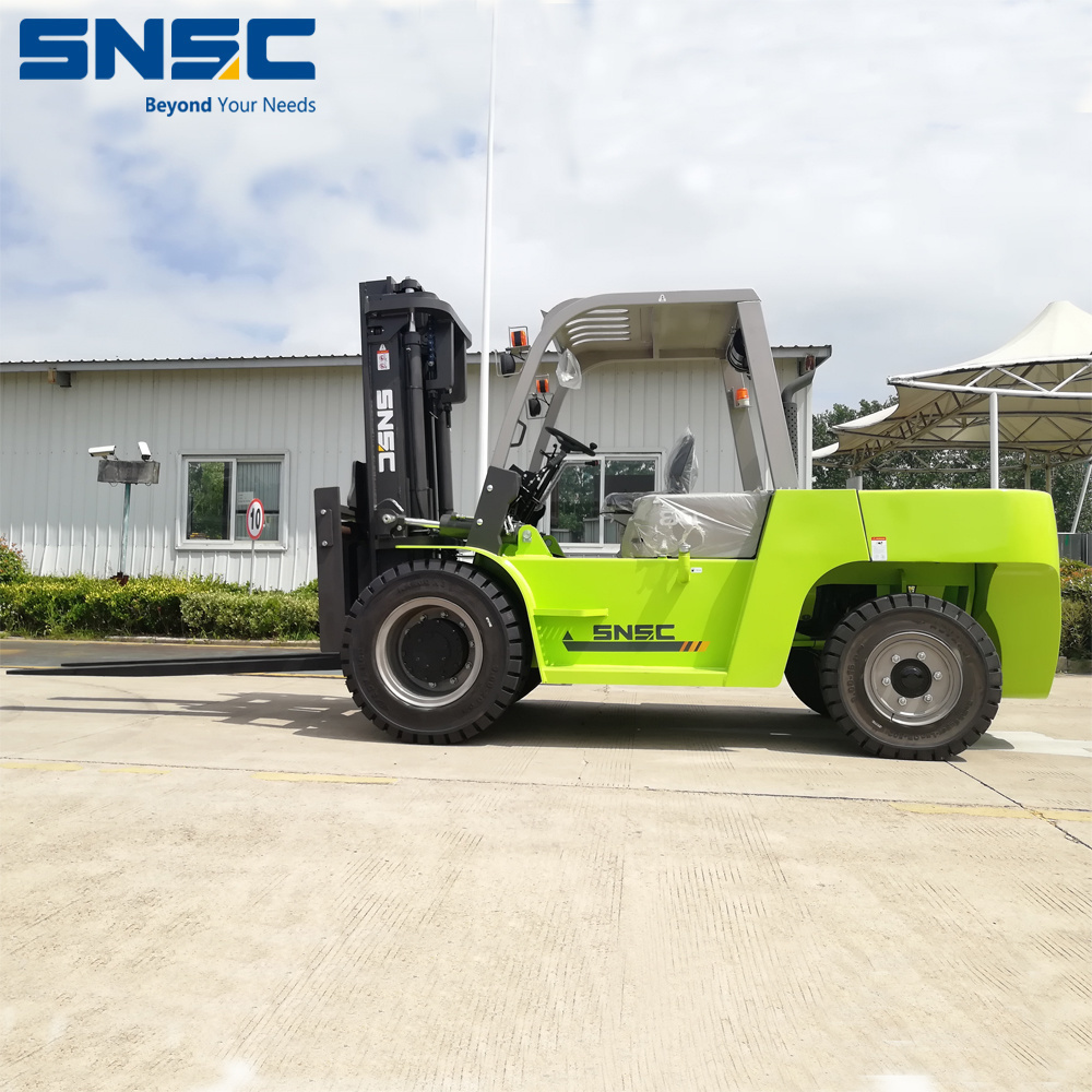 Forklift 8 Ton Diesel Powered with Japan Mitsubishi Isuzu Engine