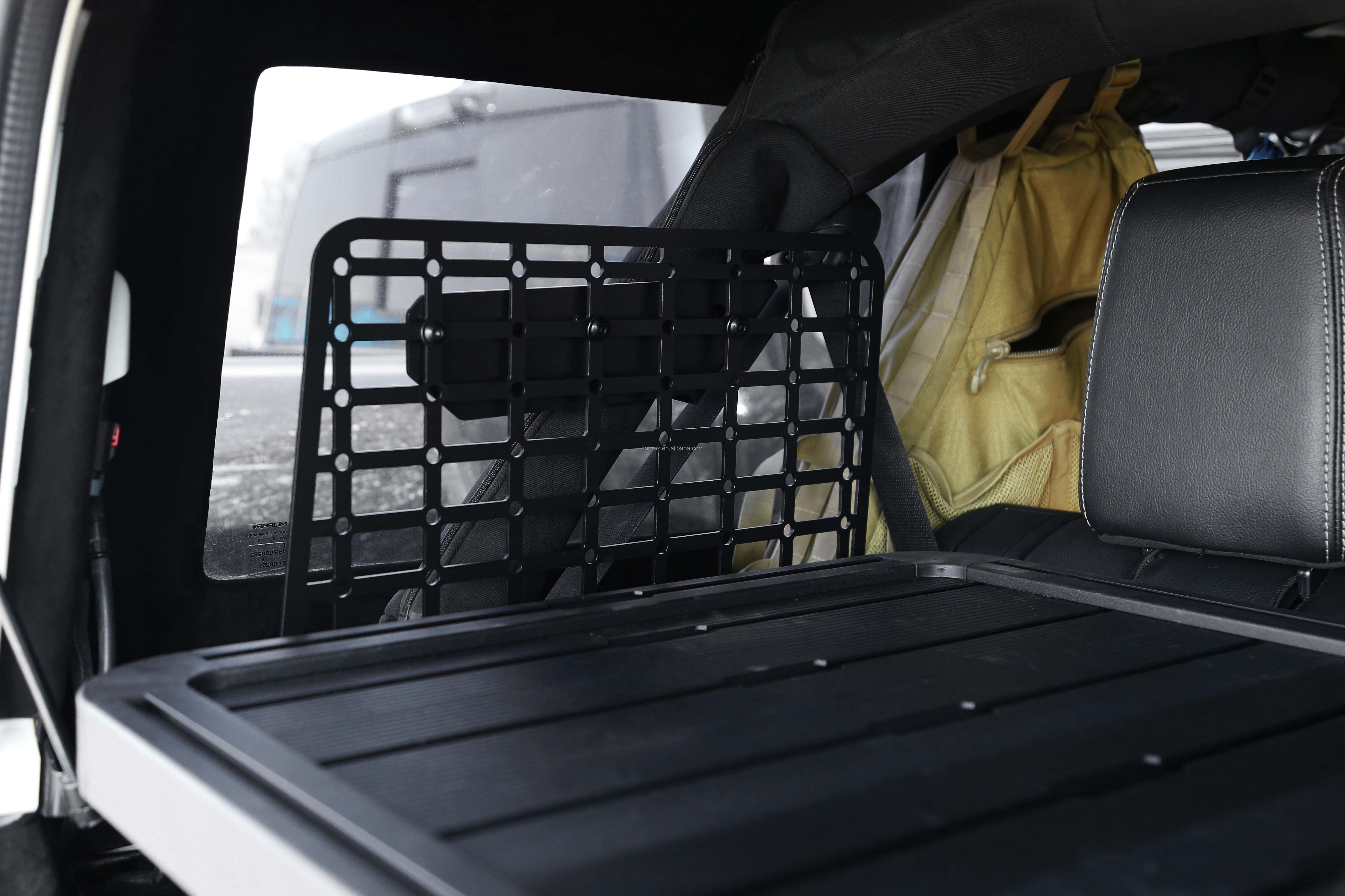 Off Road Style Wrangler JK Multi-functional Mechanical Cargo Storage Interior Rack