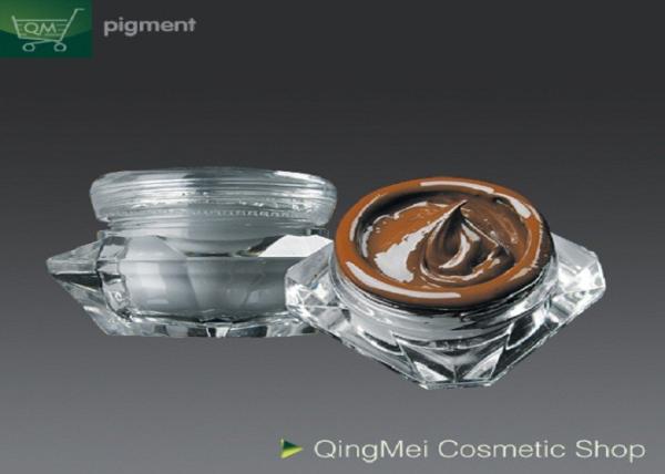 15ML Non-toxic Skin Care Organic Permanent Makeup Pigments , Colorful Cosmetic