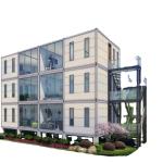 Zontop Luxury Modern Steel Portable China Fully Furnished Double Storey Storage