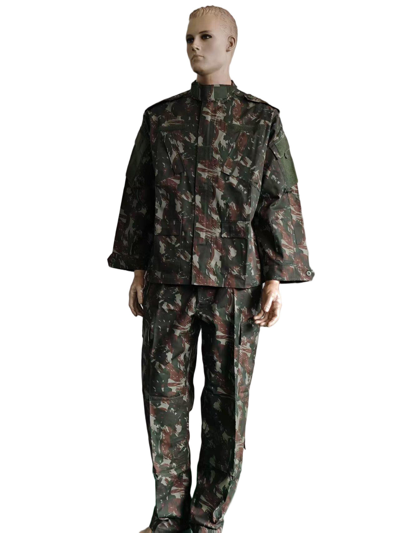 Military Style Camouflage Combat Uniform XS-4XL Customized Color