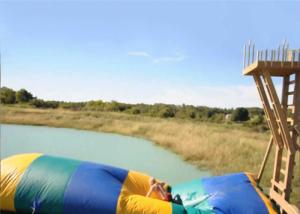 Wholesale Commercial Grade Inflatable Water Flipper , Inflatable Water Sports Games For Sale from china suppliers