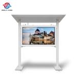 65" Weather Proof Outdoor Advertising Player With Shed IP55