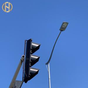 Wholesale ASTM A123 Q345B LED Street Light Highway Lamp Post Straight Arm from china suppliers