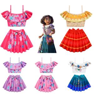 Wholesale Children'S Outfit Sets Mirabel Girls Swimsuit Children'S Printed Swimwear Suits from china suppliers