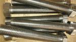 DIN 931 Duplex Stainless Steel Fasteners Hex Bolt UNS S32205 Duplex 2205