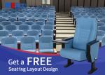 Fashionable Folding Auditorium Theater Seating Movie Theater Seats