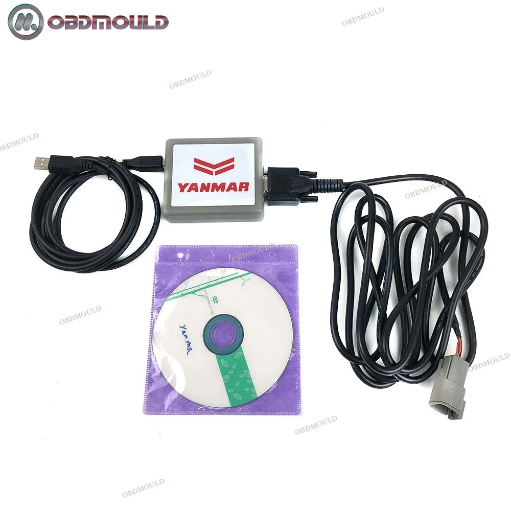 For Yanmar YEDST Diagnostic Tool With CFC2 Laptop Diesel Engine Yanmar Excavator Tractor Marine Generator Diagnostic Tools
