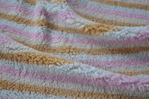 Wholesale Gentle and Comfortable, Warm and Nurturing Shu Velveteen Polyester Wool Cotton Blend Fabric from china suppliers