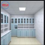 Hospital Clinic Full Steel Operation Room Disposal Cabinet Adjustable Shelves