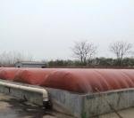 1.5mm PVC Coated Tarpaulin 1000 Ton Biogas Sstorage Tank Methane Gas Tank