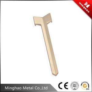 Wholesale Minghao high quality 22.84*84.11mm Light gold metal wallet accessories from china suppliers