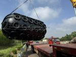High Pressure Pneumatic Rubber Fender Lightweight For Ship Docking And Mooring
