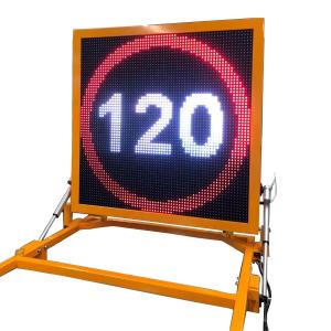 Wholesale EN12966 Traffic Warning Signs Mobile Truck Trailer Mounted LED Screen from china suppliers