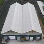 Hydroponic Plant Growing Polycarbonate Greenhouse Light Deprivation