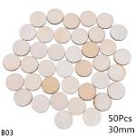 Blank Painting 10cm Unfinished Wood Crafts Pine Wood Discs