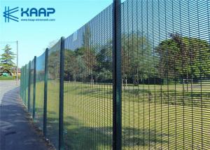 Wholesale Flat Stainless Steel Wire Mesh Panels Strong Rigid RHS SHS Post Fitted Small Aperture from china suppliers