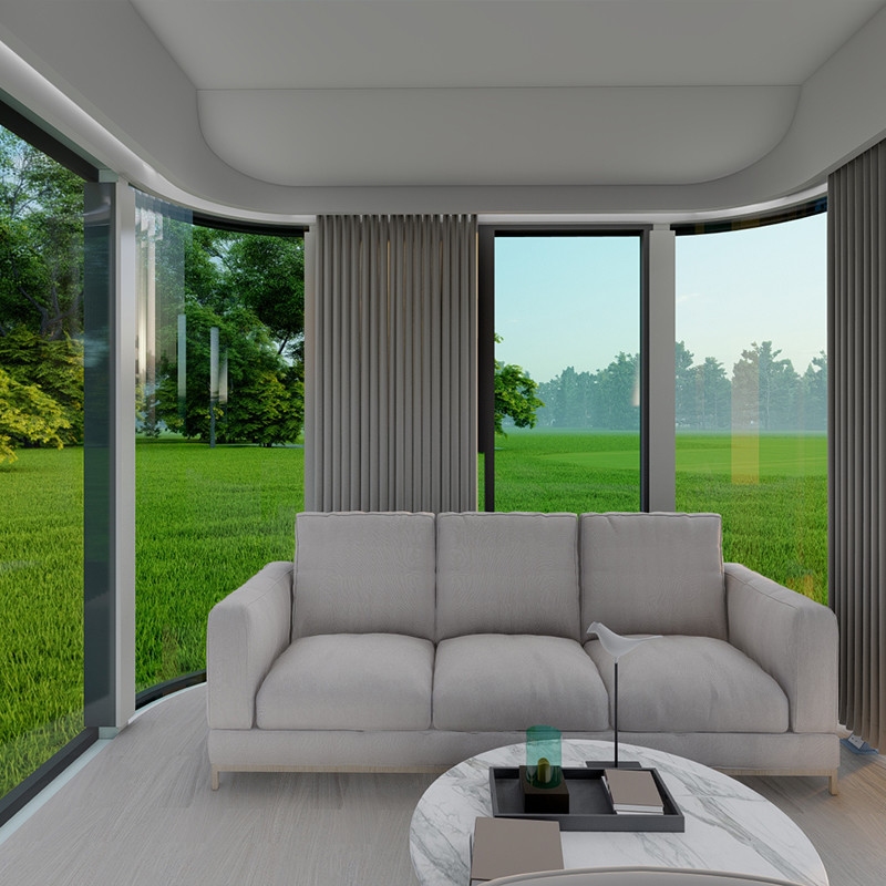 Wind Resistance Modern Prefabricated House Bed Hotel Cabin Modular Capsule House Commercial