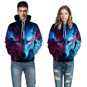 Wholesale Cool 100% Cotton Lovers Matching Couple Hoodies King And Queen Autumn from china suppliers
