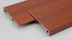 RAL Colors 6063-T5 Wood Finish Aluminium Profiles , Aluminum window frame parts