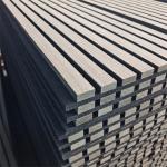 Wood Slatted Wall Acoustic Felt Panels For Interior Wall And Ceiling Decoration