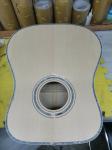 Custom Solid Handmade AAAAA Grade Flamed Maple Neck Doves Dreadnought Acoustic