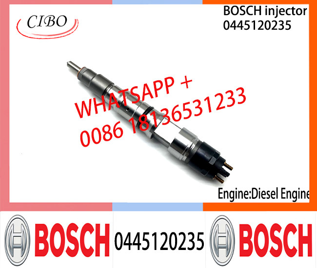 BOSCH 837073713 0445120235 Neutral Fuel Injector Assembly 837073713 0445120235 For Diesel Engine