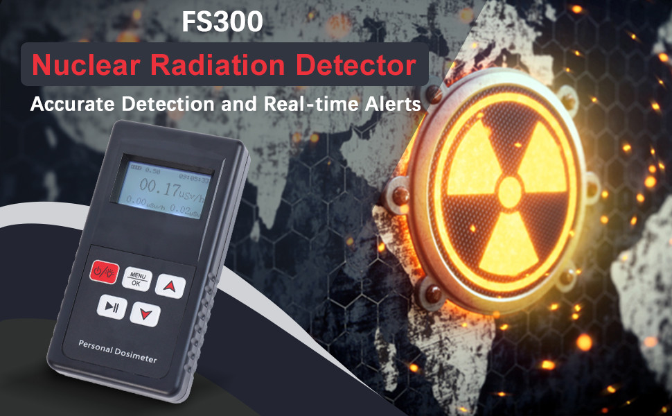 30kev Geiger Nuclear Radiation Meter Monitor For Nuclear Fallout On The Go Protection