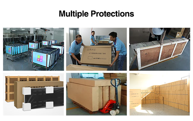 1920*1080P 43'' IPS LCD Screen Digital Display FHD Timing Swith Player Network Solution